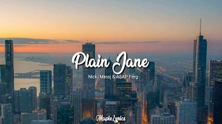 Plain Jane (REMIX) - A$AP Ferg ft Nicki Minaj (Lyrics Video)