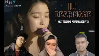 IU (아이유) Dear Name 이름에게 2017 MMA Live || Three Musketeers React!