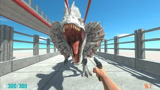 FPS Avatar with all weapons to save his Barbie wife - Animal Revolt Battle Simulator