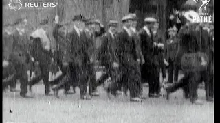 Police strike leads to riots in Liverpool (1919)