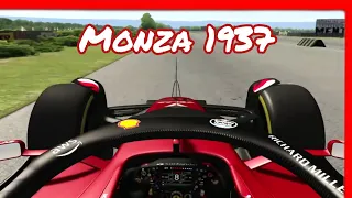 F1 2022 Old Monza (1937) | Charles Leclerc Onboard | Assetto Corsa