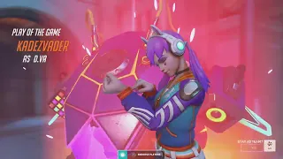 Overwach 2.My friends react to Sombra POTG