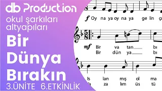 Bir Dünya Bırakın Altyapı(KARAOKE)