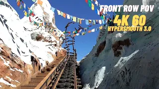 [4k 60FPS] Expedition Everest Front Row POV with Hypersmooth 3.0