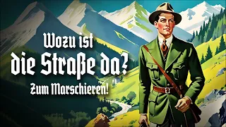 Wozu ist die Straße da? - Zum Marschieren! • Deutsches Marschlied [+Liedtext]