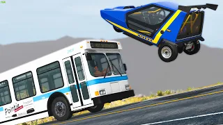 Street Racing Car Crashes #40 - BeamNG Drive | CRASHdriven