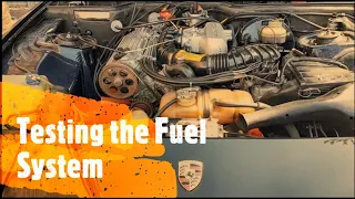 Testing the fuel system on my Porsche 924 - Part 7