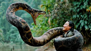 They go to the forest to catch an ancient snake | But they don't know how strong it is