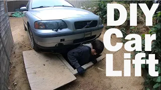 DIY Car Lift, The Poor Mans Lift