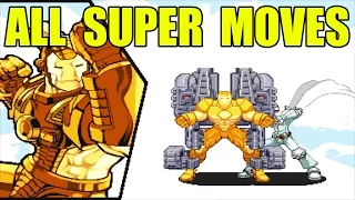 Marvel vs Capcom 1 All Hyper Super Combo Moves Arcade Secret Characters