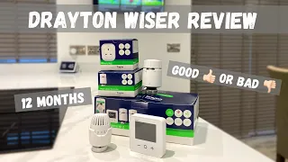 12 Month Review of Drayton Wiser Smart Heating System - @DIYJourney1