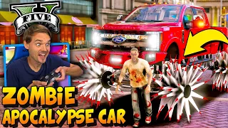 GTA 5 Mods 🧟 The BEST car for a Zombie Apocalypse #GTA5RealLifeMod #GTAVMods #GrandTheftAuto