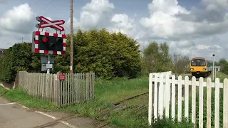 (Rare Crossing) Ham Hall Level Crossing (North Yorkshire) 06/05/2023