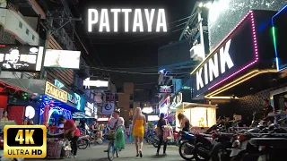 (4K) Pattaya Evening Walk in late october: soi LK Metro, Tree Town, soi Chaiyapoon, soi Buakhao...