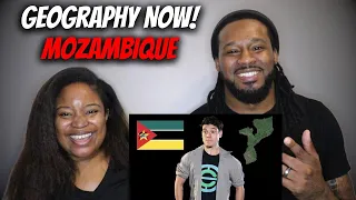 🇲🇿 American Couple Reacts "Geography Now! MOZAMBIQUE" | The Demouchets REACT AFRICA