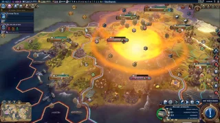 Thermonuclear Strike - Civilization VI Gameplay