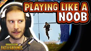 Even chocoTaco's Acting Like a Noob ft. HollywoodBob - PUBG Duos Gameplay