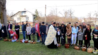 У Старому Самборі парафіяни освятили великодні кошики