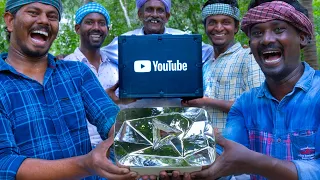 DIAMOND BUTTON UNBOXING | First Time in South India | Meeting TN Chief Minister | 10M Subscribers