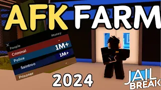 *WORKING IN 2024* How to AFK Farm Overnight And Make A Lot Of Money. | Roblox Jailbreak