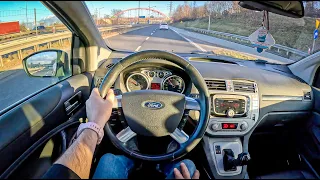 2011 Ford Kuga AWD [2.5 Duratec 200HP] |0-100| POV Test Drive #1546 Joe Black