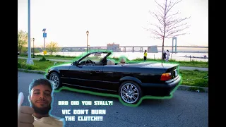 MY FRIEND LETS ME DRIVE HIS BMW E36 & YOU WOULDN'T BELIEVE WHAT HAPPEN...