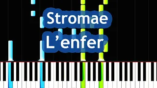 Stromae - L’enfer  Piano Tutorial