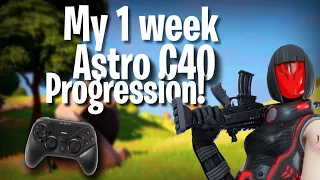 My 1 week progression on the ASTRO C40🎮