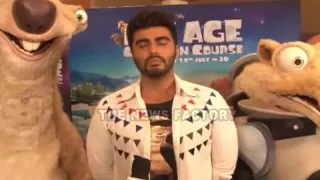 Arjun Kapoor Lends His Voice In The Hindi Dub Of Ice Age: Collision Course