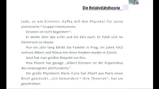 Albert Einstein 04 learn german from story