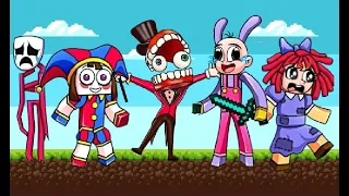 ¡¡NOS CONVERTIMOS EN LOS PERSONAJES DEL DIGITAL CIRCUS!! 😱🤡 EN MINECRAFT