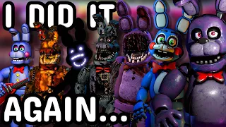 I BEAT EVERY FNAF game in ONE STREAM but FASTER