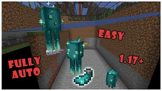 EASY Glow Squid Farm/ Glow Ink Sac Farm AUTO (Minecraft Java/Bedrock/PS4/XBOX 1.17+)