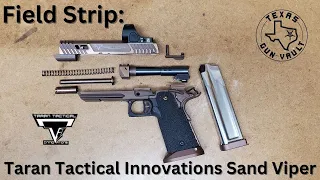 Field Strip: Taran Tactical Innovation Sand Viper 2011 Pistol