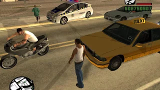 РЕАЛистичная ДТП (авария), в игре GTA San Andreas (v.1.0)