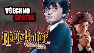 Všechno ŠPATNÉ ve filmu Harry Potter a Kámen mudrců