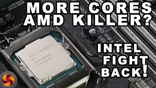 intel i7 8700k and i5 8400 Review - MORE CORES! are Intel back on top?