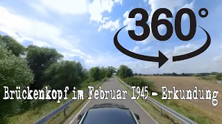 Entlang der Front | Erkundung Schlachtfeld Oderfront | Abschnitt Ortwig, Bleyen, Küstrin 360° Video