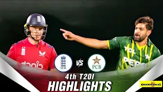 Pakistan Vs England fourth t20i full highlights