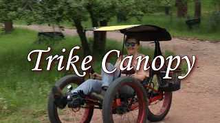 Veltop Recumbent Trike Canopy