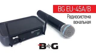 Музыкальный Арсенал: Радиосистема вокальная BG EU 45A B, распаковка товара и видеообзор
