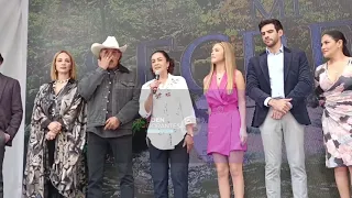 Karime Lozano, Alma Delfina y un gran Elenco Mi Secreto press prensa #1