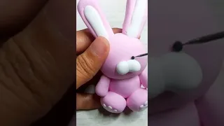 Kawaii Bunny Polymer Clay Art Ideas | Clay videos #shorts