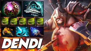 Dendi Pudge - HOOK BOSS - Dota 2 Pro Gameplay [Watch & Learn]