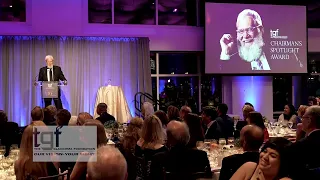 David Letterman receives The Chairman's Spotlight Award at TGF's 40th Anniversary Gala