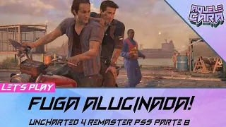 UNCHARTED 4 NO PS5 a grande cena de fuga! #8 Detonado | Aquele Cara