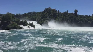 Rhine falls near Schaffhausen - Rheinfall bei Schaffhausen