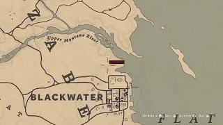 How to get the lake Isabella map in under 30 minutes!!! RED DEAD REDEMPTION