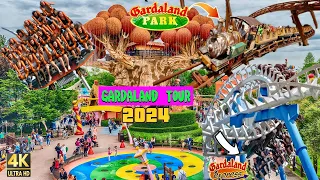 Explore Gardaland 2024 4k 60fps (gardaland tour)