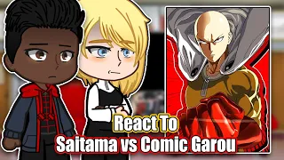 Spider-Verse React to Saitama | OPM | Gacha React |Full Video
